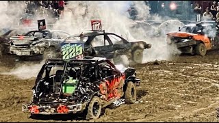 Demolition Derby Stock Compacts at New Alexandria August 3rd 2024 WampW Demo [upl. by Roinuj227]