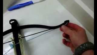 How to string a pistol crossbow with one hand [upl. by Jeanna]