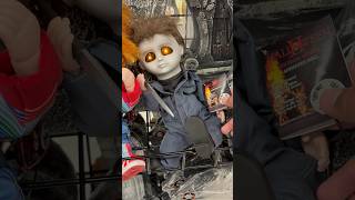 Halloween II Michael Myers Animated Doll halloween2 michaelmyers halloween partycity spookyszn [upl. by Adnamra]