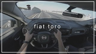 FIAT TORO AT6  POV Test Drive [upl. by Artemahs443]