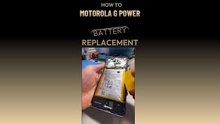 Motorola G Power Battery Replacement [upl. by Tiffany]