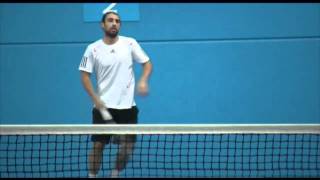 Marcos Baghdatis practice [upl. by Malachy169]