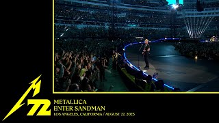 Metallica Enter Sandman Los Angeles CA  August 27 2023 [upl. by Crescin]