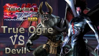 Tekken Tag Tournament gameplay Uday vs Shubham devil kazuya vs true ogre and kazuya [upl. by Ahsilram]