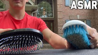 Lofi ASMR FAST AND AGGRESSIVE BRUSHING [upl. by Nalhsa]