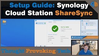 Synology Cloud Station ShareSync Setup Guide [upl. by Kosak]