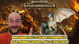 Warhammer Age of Sigmar Stormbringer Caja Premium 1 Krondys hijo de Dracothion [upl. by Milty]