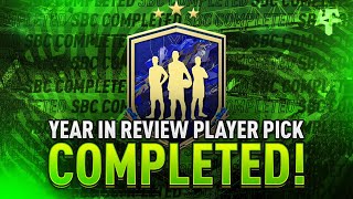 Year In Review Player Pick SBC Completed  Help amp Cheap Method  Fifa 22 [upl. by Lrad]