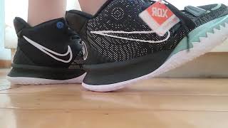 Kyrie 7 On FeetPerformance Review  XDR Traction [upl. by Ahsuoj840]