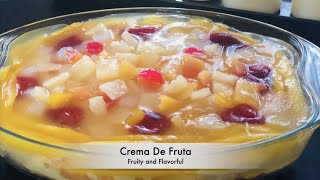 Crema De Fruta  Fruity and Flavorful [upl. by Jarrad]