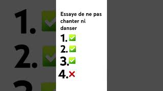 Essaye de ne pas chanter ni danser pourtoi [upl. by Keli]