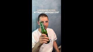 Do mosquitos like alcohol mosquito pharmacy beer traveladvice mosquitobites science [upl. by Anorahs]