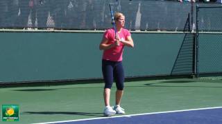 Kim Clijsters hitting in slow motion HD  Indian Wells Pt 11 [upl. by Assirral961]