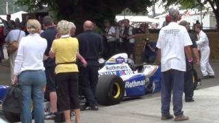 Williams FW16 Engine Start and Rev [upl. by Auhsoj]