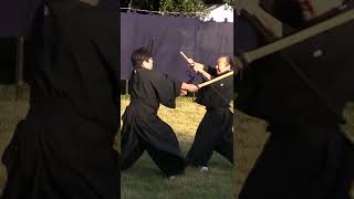 Quick Kill with Sword vs Sheathed Sword  Japanese Martial Arts shorts [upl. by Zsazsa]