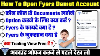 How to open Demat account on Fyers  Fyers Account opening online 2025  demat account kaise khole [upl. by Nehemiah470]