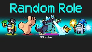 RANDOM ROLES Mod in Among Us [upl. by Frederique541]