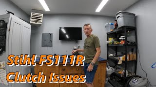 Stihl FS111R Clutch Repair Step by Step [upl. by Jesse874]