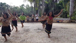 Ayahuasca Kapitari tribal dance [upl. by Ahsiadal]