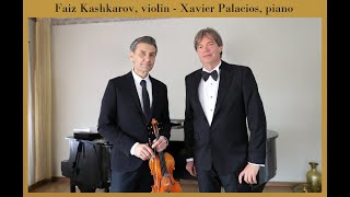 Faiz Kashkarov and Xavier Palacios play Brahms FAE Scherzo excerpts Contemporary Painting Imagery [upl. by Koralie]