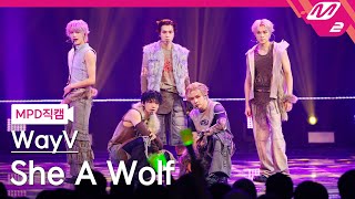 MPD직캠 WayV 직캠 4K She A Wolf WayV FanCam  MCOUNTDOWN202466 [upl. by Levina]