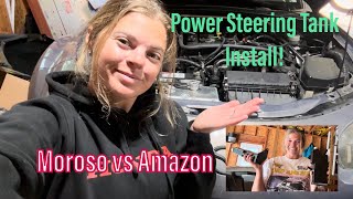 NC MX5 Power Steering Reservoir Install Moroso vs Amazon Brand Comparison [upl. by Bazil]