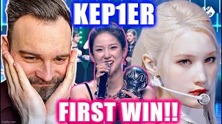 Reacting to KEP1ER  FIRST WIN ANNOUNCEMENT amp WA DA DA  MVSK MCOUNTDOWN STAGES 🥳🥳 [upl. by Pippy]