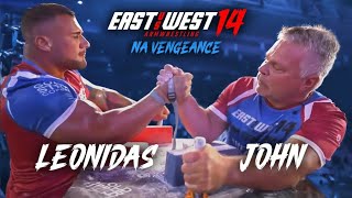 JOHN BRZENK VS LEONIDAS ARKONA  EAST VS WEST14 NA VENGEANCE [upl. by Bysshe]