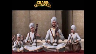 SatGur Nanak Pargateya Chaar Sahibzaade With Shabad and Translation [upl. by Nodnil]