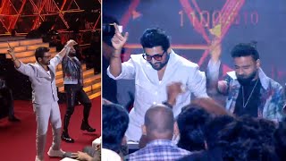 Actor Suriya Dance With DSP  Kanguva Audio Launch  Manastars [upl. by Karlee]