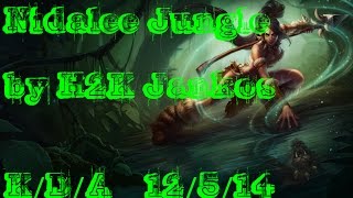 Nidalee Jungle Full Gameplay by H2K Jankos Season 6 Patch 64 [upl. by Hcirteid]