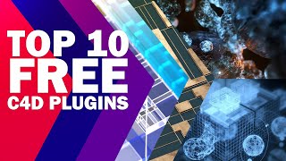 TOP 10 FREE Cinema 4D Plugins [upl. by Airetnohs313]