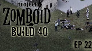 PROJECT ZOMBOID Build 40  EP22  Foraging  Project Zomboid [upl. by Anidem]