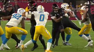 James Conner Highlights Vs Chargers Week 7 2024 [upl. by Lina]