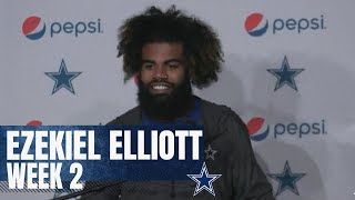 Week 2 Ezekiel Elliott  Dallas Cowboys 2021 [upl. by Blaine]