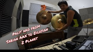 Sabian AAX to Zildjian Z planet Set cymbals [upl. by Lama13]