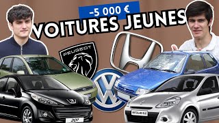 LES MEILLEURS VOITURES POUR JEUNES CONDUCTEURS à moins de 5000 euros [upl. by Annis]