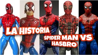 La EVOLUCIÓN de los MARVEL LEGENDS DE SPIDERMAN ‼️ A TRAVÉS DE LOS AÑOS TOYBIZ Y HASBRO [upl. by Aneehsit]