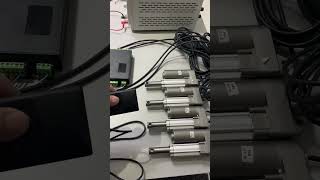 4 synchronized Linear Actuator With Controller For Caravan Roof Lifting [upl. by Suzette]