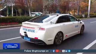 Driverless ‘RoboTaxis’ hit Beijing streets [upl. by Artimid]