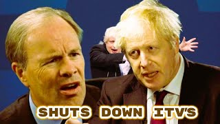 Boris Johnson shuts down ITVs Tom Bradby as he defends Brexit in huge clash [upl. by Iggep]