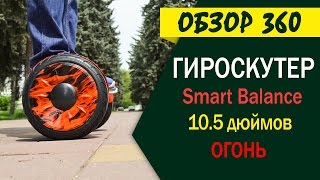 Гироскутер огонь Smart Balance 105 New Premium APP  Мастер [upl. by Marilee]