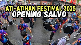 Opening Salvo  Kalibo Atiatihan Festival 2025 [upl. by Ainecey]