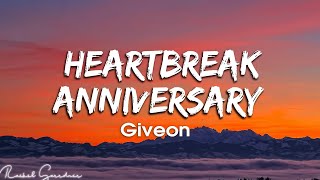 Giveon  Heartbreak Anniversary Lyrics [upl. by Haisoj]