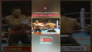 Mengejutkan Saat Lennox Lewis tumbang di tangan Oliver McCall [upl. by Nylloc94]