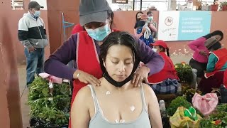 ESPERANZAS ASMR MASSAGE amp SPIRITUAL CLEANSING IN MARKET [upl. by Thom13]