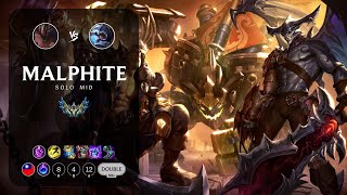 Malphite Mid vs Talon  TW Challenger Patch 1324 [upl. by Imoyaba205]