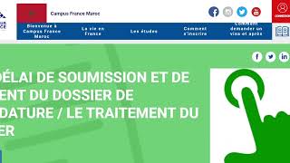 Campus France 2023  Paiement et soumission de dossier  Dernier délais [upl. by Nihs564]