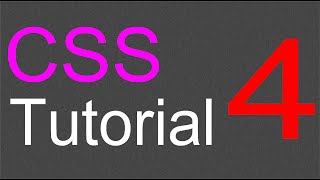 CSS Layout Tutorial  04  Adding the main content section [upl. by Stiegler]