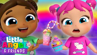 Princess Jills Cupcake Party  Girls Playtime at the Park  Little Angel And Friends Kid Songs [upl. by Lletnom62]